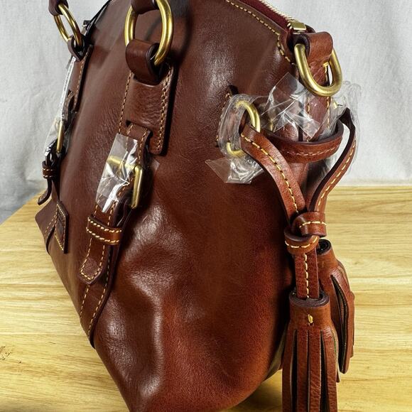 Dooney & Bourke Florentine Bristol Satchel 8L266 ZG Leather Handbag Retired - Picture 8 of 16
